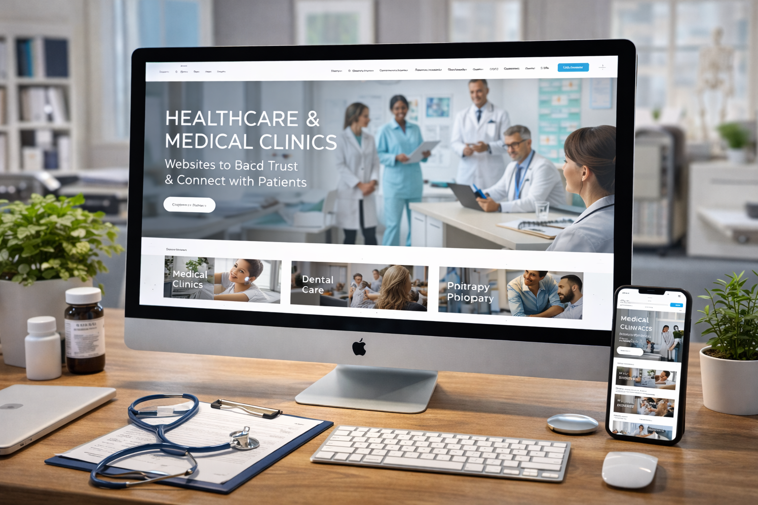 Website Design Healthcare UAE
